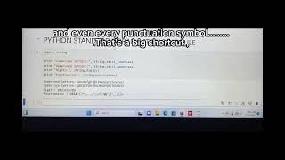 8 lines of code = unlimited strong passwords. Python is powerful and fun.