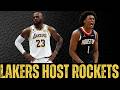 Lakers Rockets Playoffs GAME 2 | Did They Steal Game 1 Or Are They The Better Team? | Will KD Play?