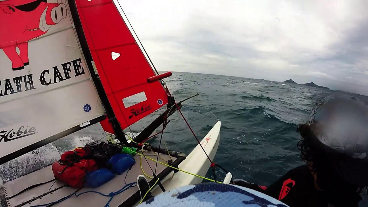 Windy Whitsundays on Hobie 16 Sledder