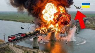 Ukraine Waited for Russia to Reopen Both Rail Bridges Into Crimea — Then Blew Them