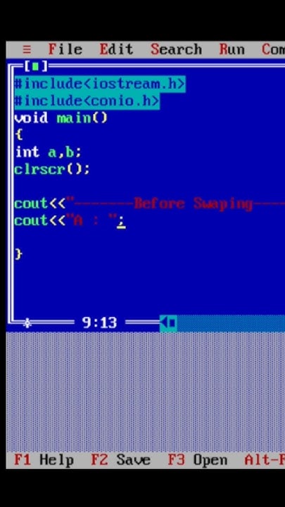 Swap two numbers without using third variable in C++ | OOPS concepts ...