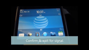 How To Unlock AT&T Blackberry Bold 9900 using Unlock Code Full Tutorial
