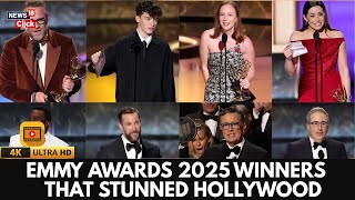 Emmy Awards 2025 Full Winners List: The Pit, The Studio, Adolescence Wins Big | 4K Video | N18G