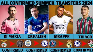 🚨ALL NEW CONFIRMED SUMMER TRANSFERS 2024, DI MARIA TO INTER MIAMI✅