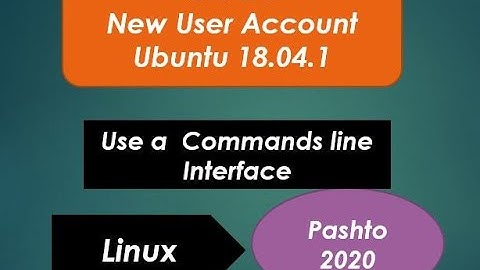 Linux Terminal commands  for Beginners -Part4 in Pashto 2020