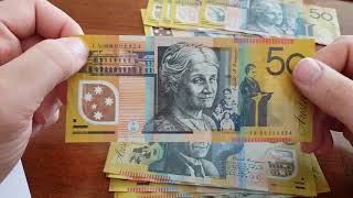 $50 Hunting Australian Banknotes - Noodling - How to tell if your note is worth $$$