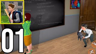 Bad Guys School Simulation: School Gangster Guide - Gameplay Walkthrough Part 1 (iOS, Android) screenshot 1