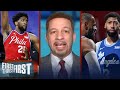 Embiid's underutilized on 76ers despite win v LeBron's Lakers — Broussard | NBA | FIRST THINGS FIRST