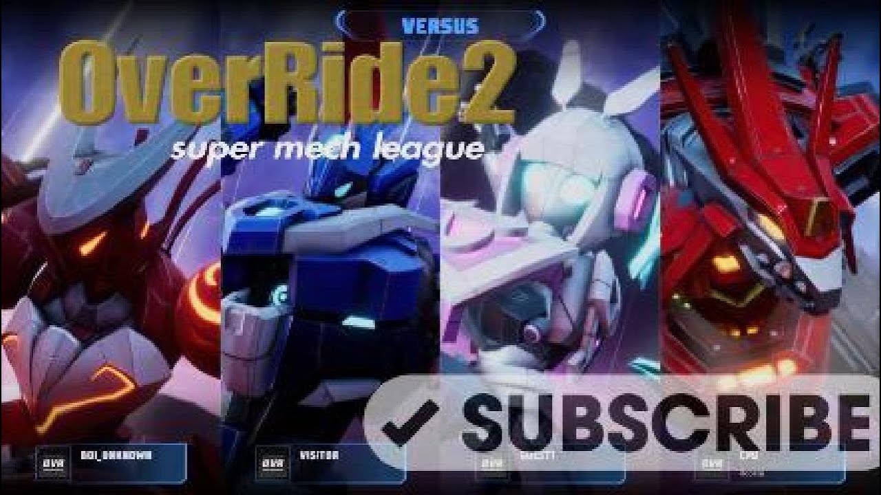 OverRide2 super mech league SPLITSCREEN Multiplayer