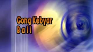 Real Gong Kebyar - Bali