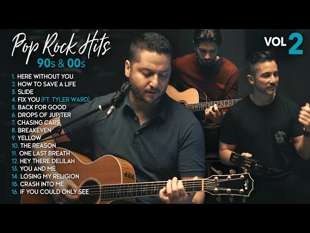 Boyce Avenue Acoustic Cover 90s & 00s Pop Rock Hit Songs Vol. 2 (Slide, Fix You, The Reason, Yellow) class=