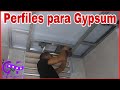 Tutorial de Gypsum Board parte 2 || Perfiles para Drywall, Track y Stud.