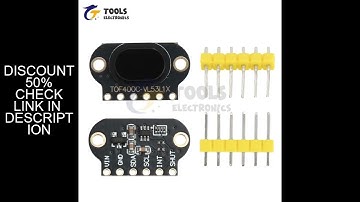 TOF050C 400C Laser Distance Sensor Module ToF Time-of-Flight Distance IIC Output Distance Sensor for