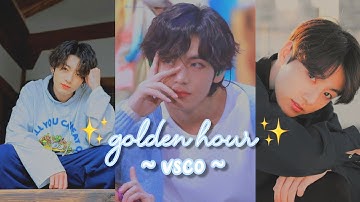 GOLDEN HOUR FILTER ☀️ | vsco tutorial