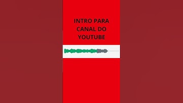 Música intro para canal do youtube - #shorts