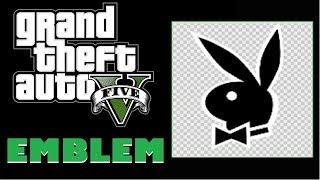 Grand Theft Auto 5 / GTA 5 : Playboy Logo Emblem Tutorial