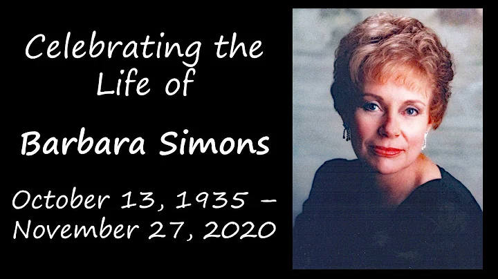 Barbara Simons Life Celebration