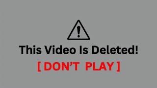 [Deleted Video]