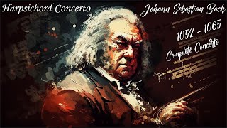 Johann Sebastian Bach | Harpsichord Concertos Complete | BWV 1052 to 1065 | 432Hz | Study & relax