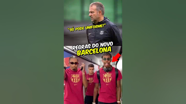 AS REGRAS QUE MUDARAM O BARCELONA😳😱 #barcelona