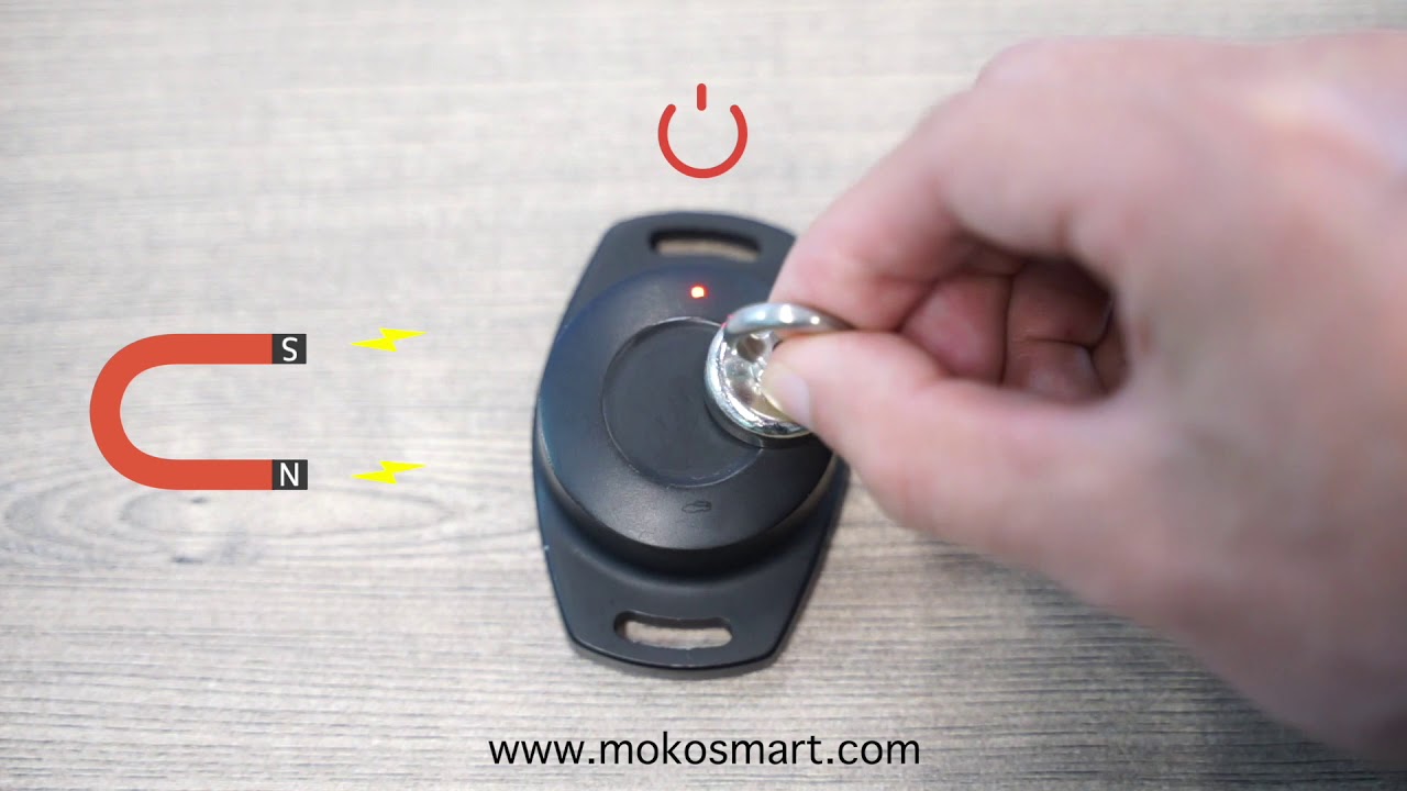 M2 Bluetooth Beacon with Hall Switch