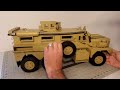 *NEW* HG P602 unboxing, review and small test run cougar, MRAP. incredible detail and features