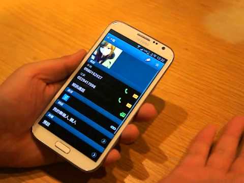 Sogi.com.tw@SAMSUNG GALAXY Note II「體感撥號」功能