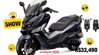 Test Ride Dafra/Sym Cruisym 300! A Gigante Taiwanêsa