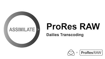 ProRes RAW - Dailies Transcoding to H264 incl. look and metadata burn in for Client Review