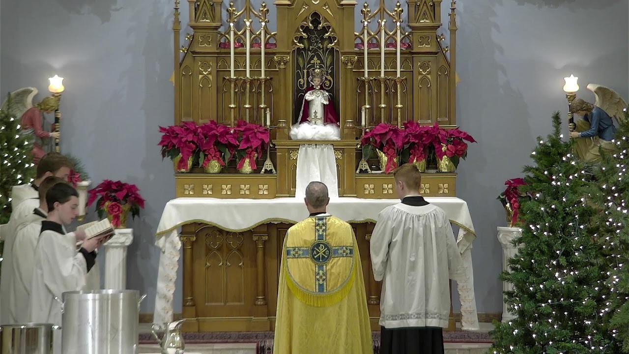 Rosary, January 5, 2025, and Blessing of Epiphany Water Ceremony