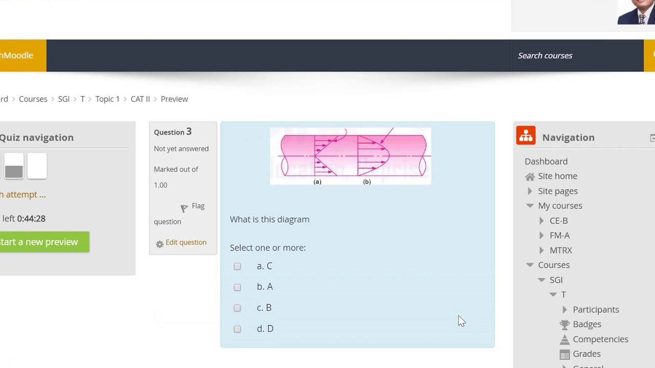 How to Give Moodle Quiz Video for Students - YouTube