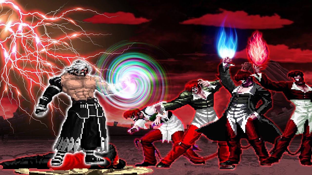 Omega Rugal Y Vs Orochi Iori Team [Mugen KOF] - YouTube