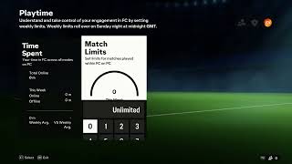 How To Check Total Playtime In FC 24 ( FIFA 24 ) | View In Game Hours screenshot 5