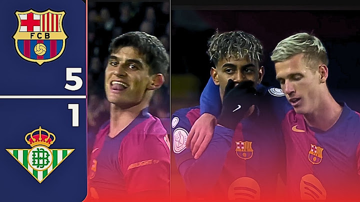 FC BARCELONA 5 vs 1 BETIS | COPA DEL REY 24/25 🔵🔴 | HIGHLIGHT | REVIEW