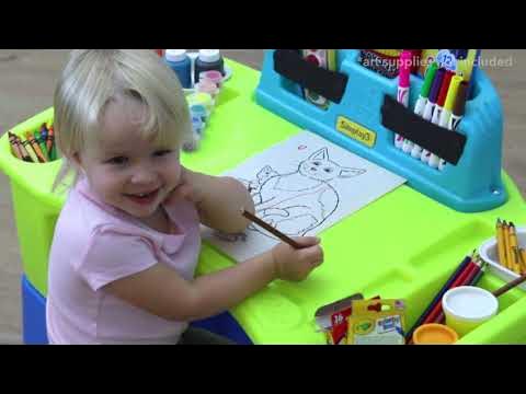 Simplay3 Creative Kids Art Desk ,Multi