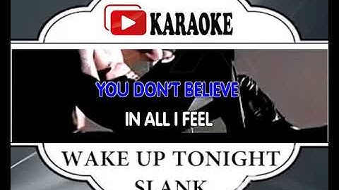 Lagu Karaoke SLANK - WAKE UP TONIGHT (ROCK INDONESIA) | Official Karaoke Musik Video