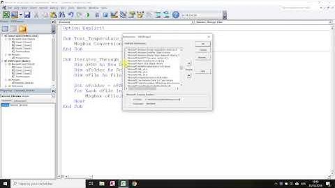 06 - VBA External libraries