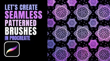 How to Create Seamless Pattern Brushes in Procreate Tutorial