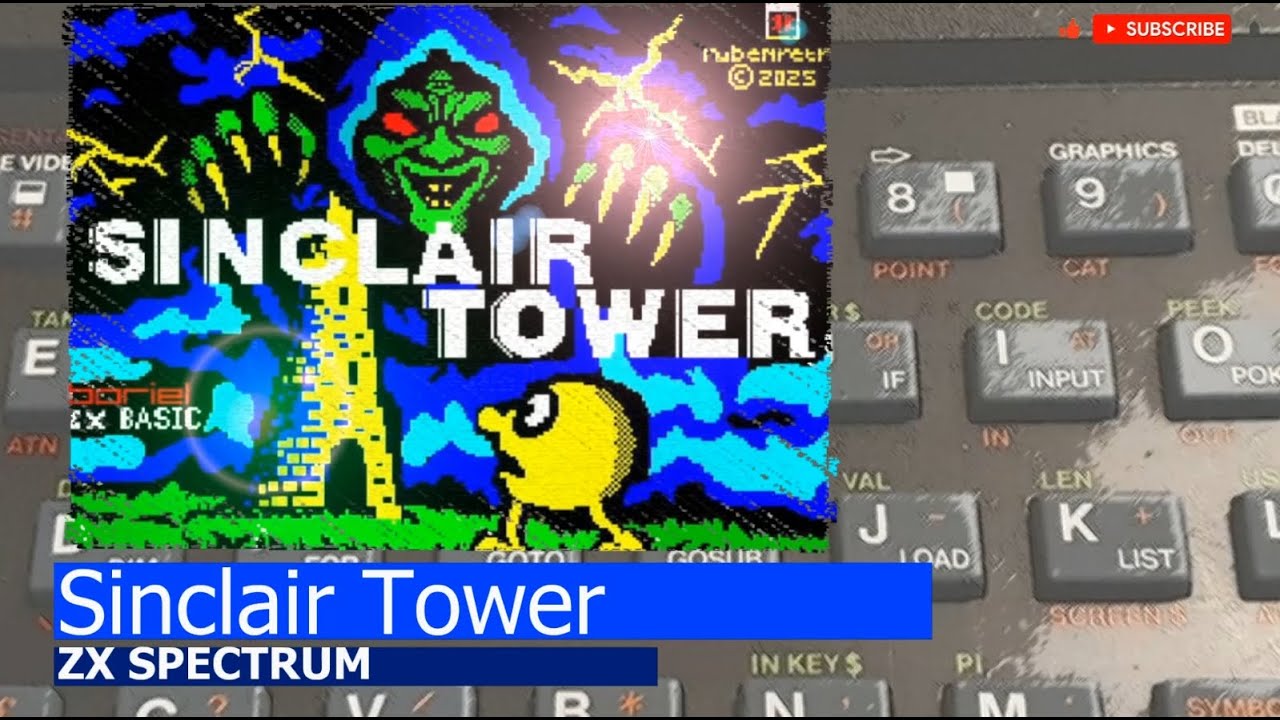 ラスト1点 ZX Spectrum -=Sinclair Tower=- - YouTube