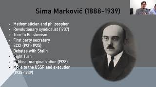 Stefan Gužvica: Sima Marković, The Austro-Marxist Who Wasnt