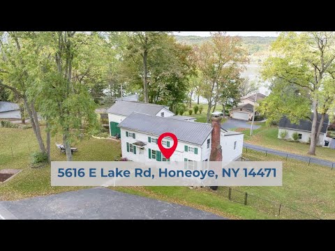5616 E Lake Rd, Honeoye, NY home video tour