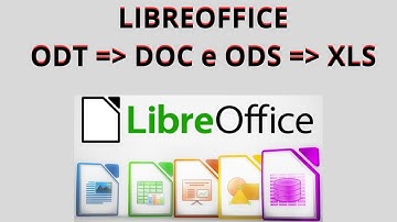 Como Salvar em DOC, XLS E PPT no Libreoffice ao invés de ODT E ODS.