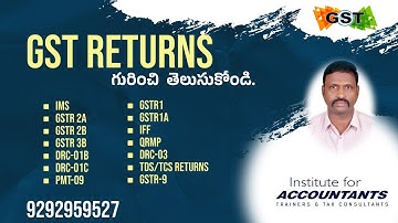 #allaboutgstreturns2024 #ims #gstr2b #gstr1 #gstr1a #gstr3b #gstr9 #pmt09 #iff #qrmp #drc01b #drc01c