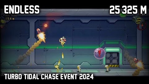 [Jetpack Joyride] Turbo Tidal Chase Event 2024 - Endless Mode (25,325 M)