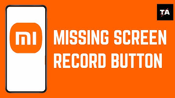 Missing Screen Record Button on Xiaomi MIUI Devices FIXED