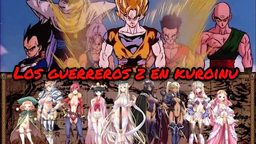 los guerreros Z en kuroinu opening