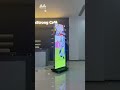 The Future of Advertising: Foldable LED Poster Screen (3-Panel Setup)#MileStrong #FoldableLEDScreen