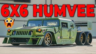 6x6 Humvee || World’s First 6x6 Humvee