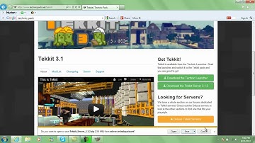 How to Install Technic Pack and Create a Tekkit Server