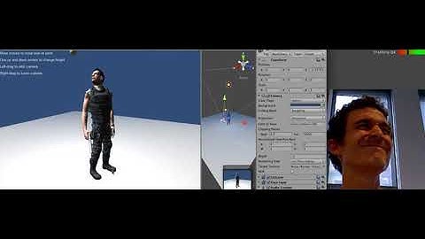 Kinect   Face Shift driving a 3D scene in Unity